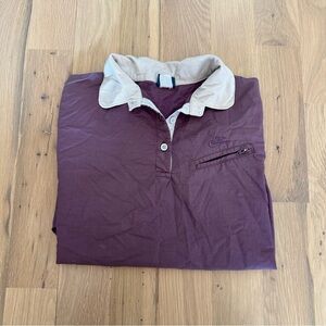 Vintage 80s Nike Retro Sport Windbreaker Polo Shirt